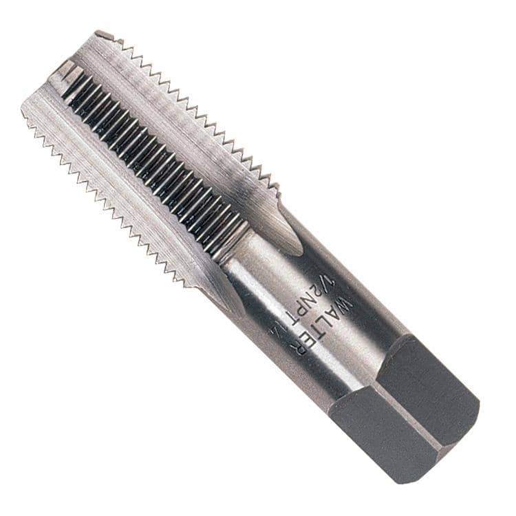 Walter 2-Inch NPT Carbon Steel Pipe Tap for Threading and Repair