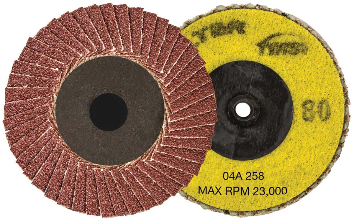 Walter 2.5 Inch 80 Grit Mini Flap Disc with TR Mount