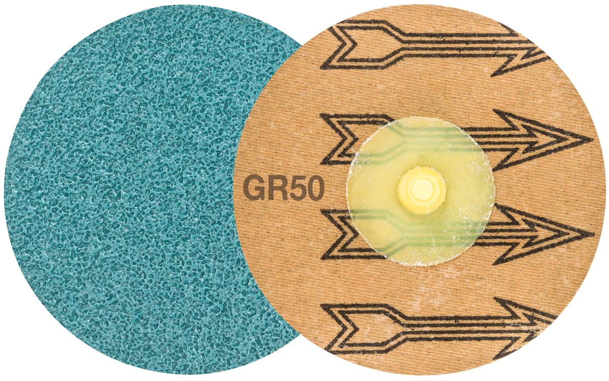 Walter Topcut 3-Inch Zirconia Sanding Disc, 50 Grit, TR Mount