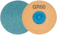Walter Topcut 3-Inch 60 Grit Twist-On Sanding Disc