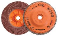 Walter ENDURO-FLEX 4-1/2" Grit 40 Zirconium Flap Disc Spin-On