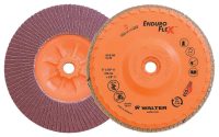 Walter ENDURO-FLEX 6" GR80 Zirconium Flap Disc Spin-On