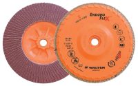 Walter Enduro-Flex 6-Inch 120 Grit Spin-On Flap Disc