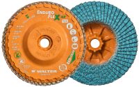 Walter Enduro-Flex ALU 5-Inch Flap Disc 80 Grit Spin-On