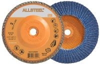Walter ALLSTEEL™ 4-1/2" x 40 Grit Zirconia Flap Disc, Spin-On