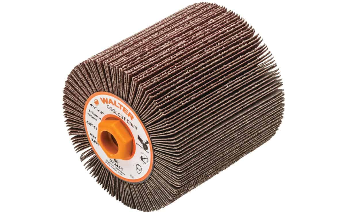 Walter 60 Grit Flap Drum for Linear Finishing