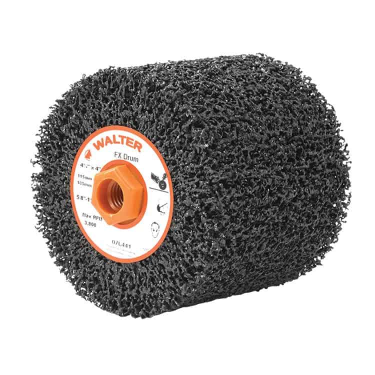 Walter FX Non-Woven Cleaning Drum 4x4 Coarse