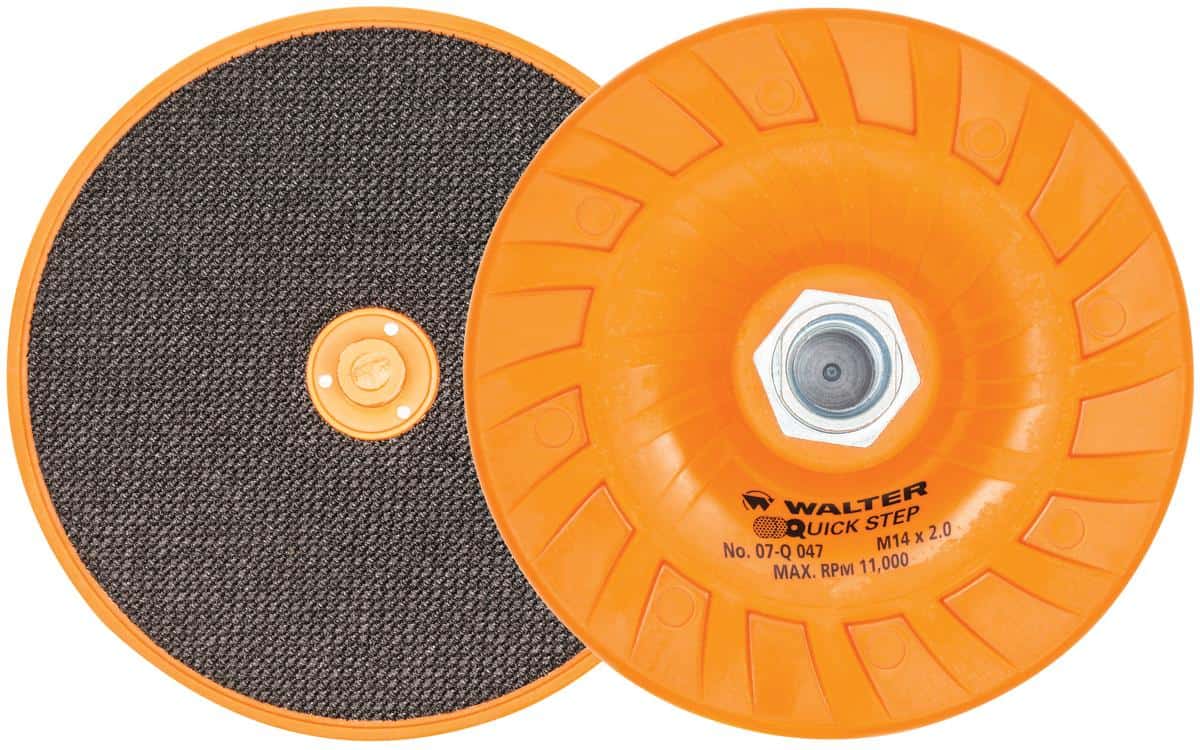 Walter Quick-Step Backing Pad 4-1/2 Inch M14x2 Thread