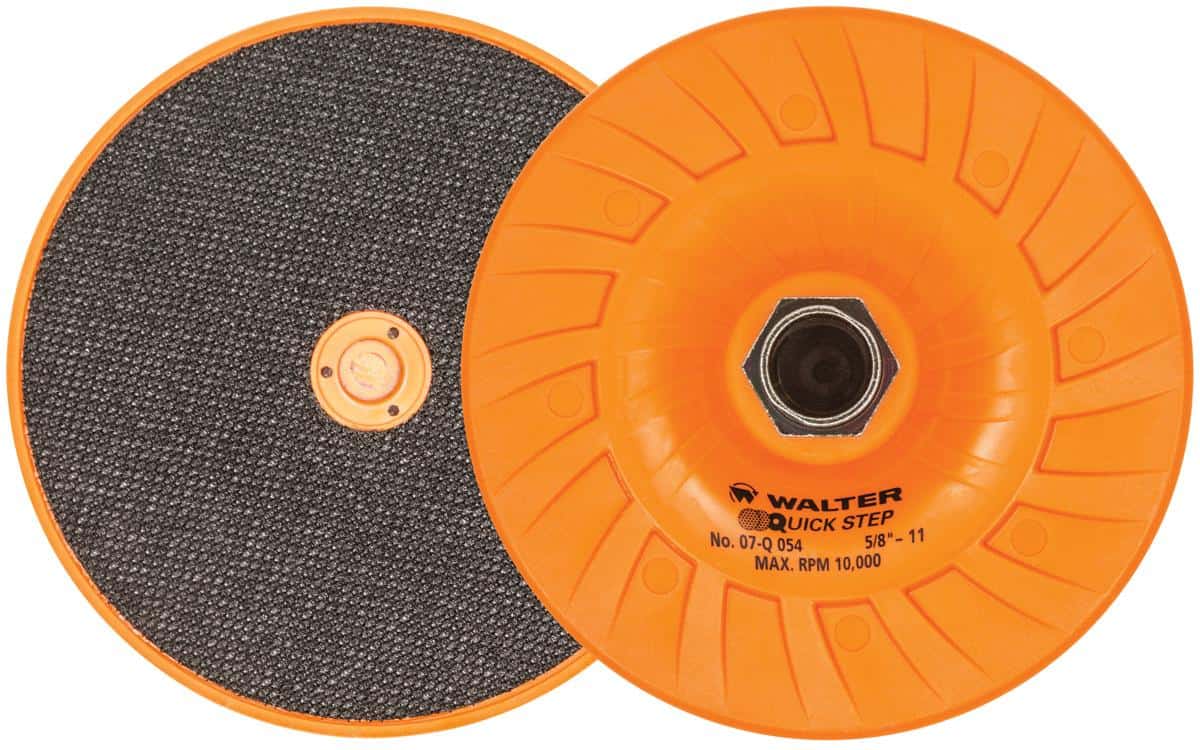 Walter Quick-Step 5-Inch Backing Pad with Centering Pin