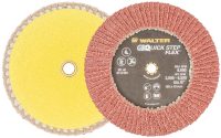 Walter Enduro-Flex 6-Inch Flap Disc, 40 Grit, Spin-On