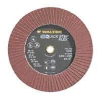 Walter Enduro-Flex 6-Inch 80 Grit Flap Disc for Blending and Finishing
