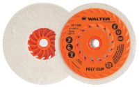 Walter 5-Inch High-Density Felt Polishing Cup Wheel