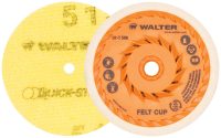 Walter 5-Inch Quick-Step Instant Mirror Finish Disc