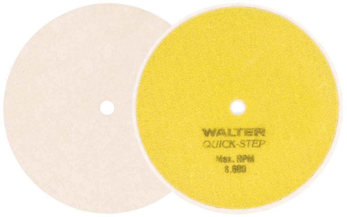 Walter 6-Inch Quick-Step Merino Felt Polishing Disc (Pack of 5)