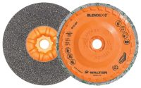 Walter Blendex U Cup 4-1/2 Inch Unitized Finishing Wheel