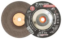 Walter HP Combo 5-Inch Spin-On Cutting and Grinding Wheel