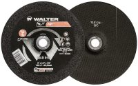 Walter HP 9-Inch Type 27 Grinding Wheel with Spin-On Hub