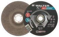 Walter Allsteel Xtra 7-Inch Grinding Disc for Steel and Stainless