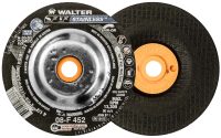 Walter FLEXCUT 4.5 Inch Flexible Grinding Wheel Spin-On A30SS