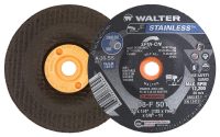 Walter HP Stainless 5-Inch Type 28 Spin-On Grinding Wheel