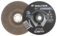 Walter HP Stainless 7-Inch Grinding Wheel Type 27