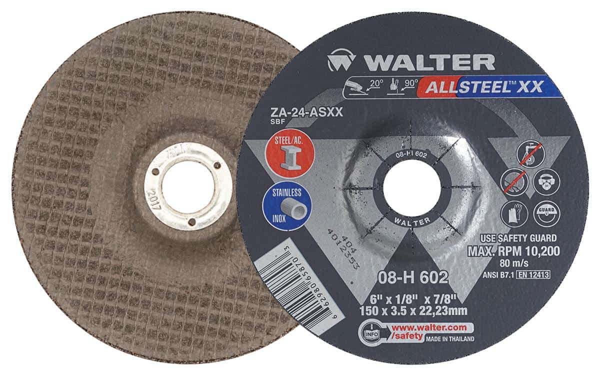 Walter HP XX 6-Inch Heavy Duty Grinding Wheel