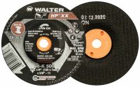 Walter HP XX 5-Inch Spin-On Grinding Wheel for Steel