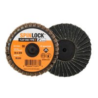 Walter 2-Inch Spinlock Flap Disc 80 Grit TR Mount