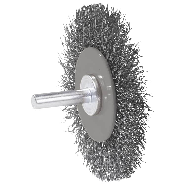 Walter 1-3/8 Inch Stainless Steel Mounted Wire Wheel Brush