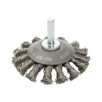 Walter Allsteel 3-Inch Mounted Saucer Wire Brush