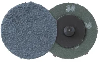 Walter 2-Inch Spinlock Zirconia Alumina Quick-Change Disc, 60 Grit