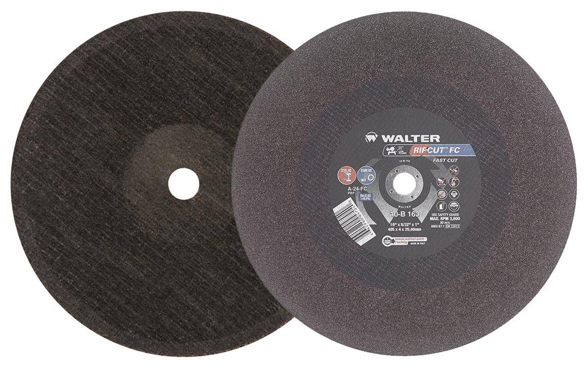 Walter Ripcut 16-Inch Chop Saw Wheel for Steel and Stainless
