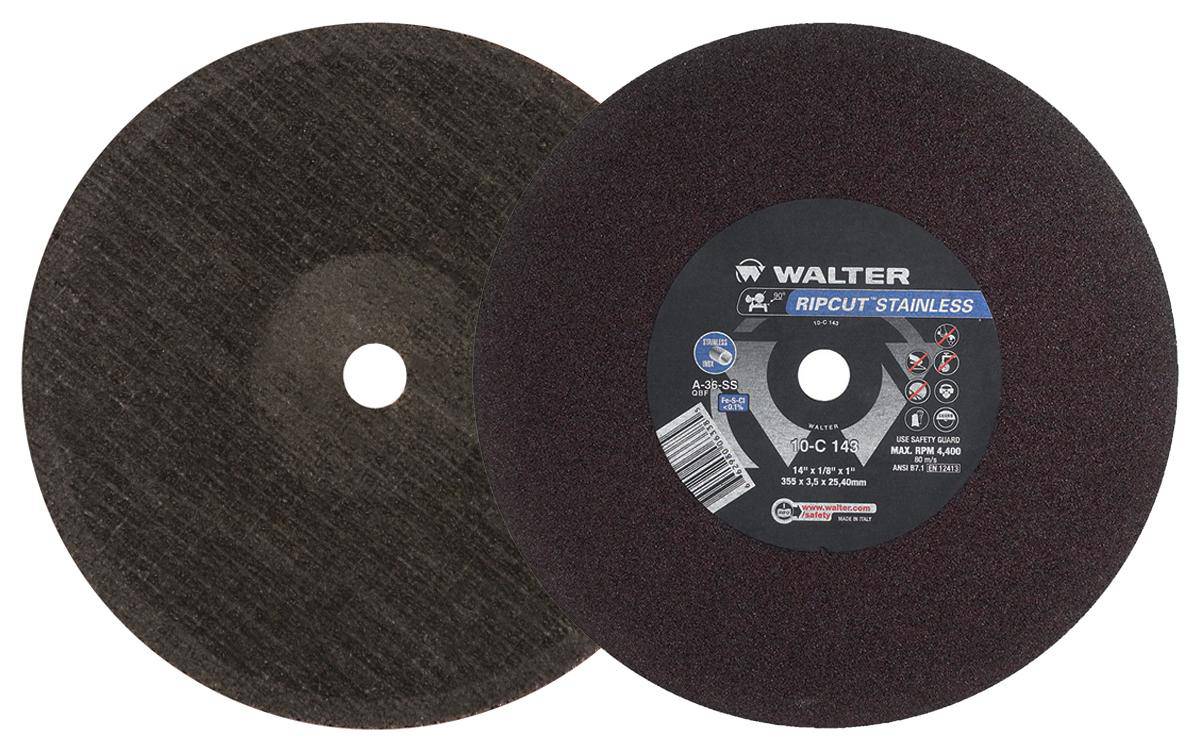 Walter Ripcut 14-Inch Stainless Steel Chop Saw Wheel