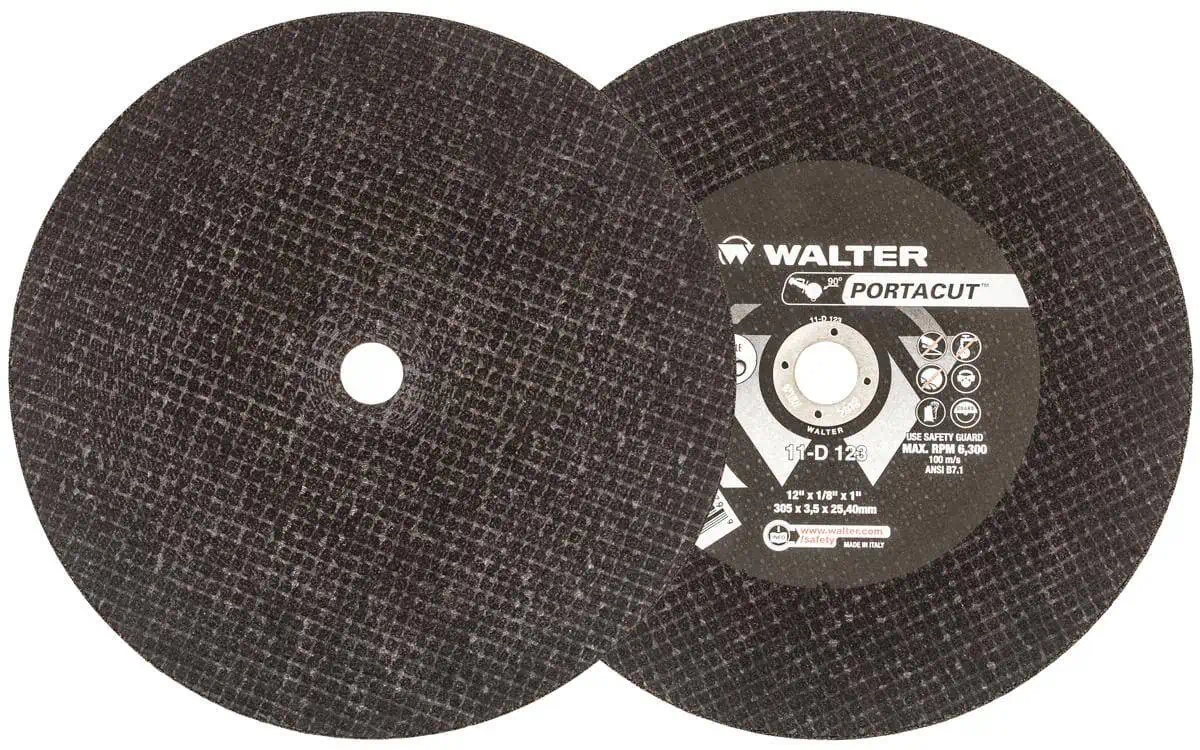 Walter PORTACUT 12-Inch Concrete Cut-Off Wheel 1-Inch Arbor