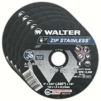 Walter ZIP Stainless 5-Inch Cut-Off Wheel 5-Pack
