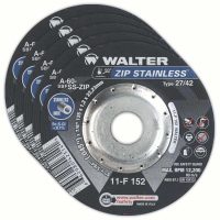 Walter ZIP Stainless 5-Inch Type 27 Cutting Wheel (5-Pack)