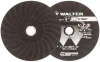 Walter ZIP TITAN 7-Inch Titanium and Brass Cutting Wheel