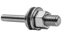 Walter 1/4" Shank Mandrel for 2" Wheels with 3/8" Arbor