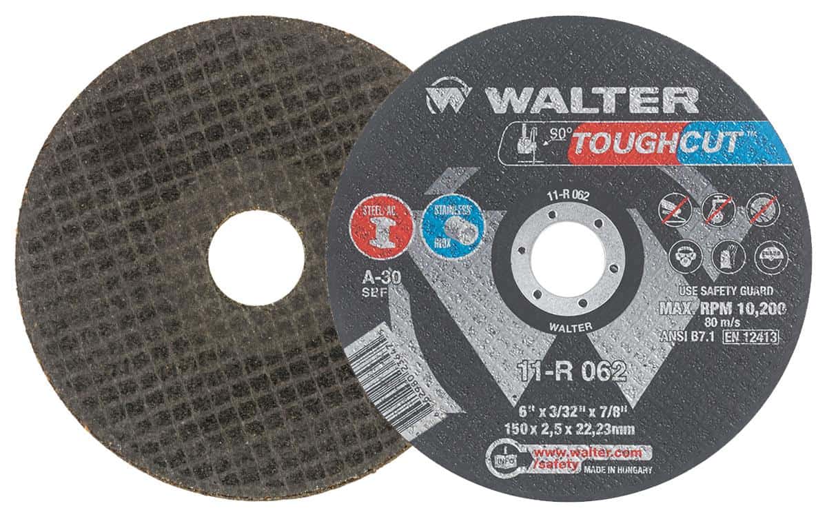 Walter Toughcut 6-Inch A30 Cut-Off Wheel Pack