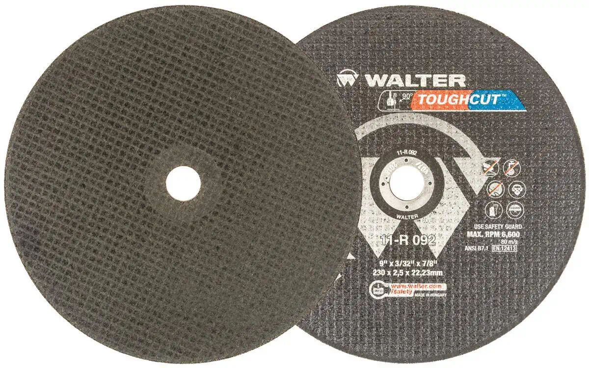 Walter Toughcut 9-Inch Abrasive Cutting Wheel A30