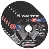 Walter ZIPCUT 5-Inch Cut-Off Wheel - 5 Pack
