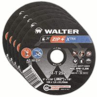 Walter ZIP+ 5-Inch Reinforced Cut-Off Wheel 5-Pack