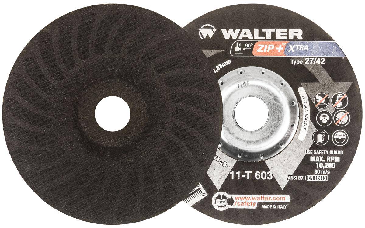 Walter ZIP+ XTRA 6-Inch Type 27 Cut-Off Wheel