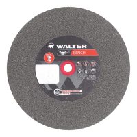 Walter 8-Inch 60 Grit General Purpose Bench Grinder Wheel with Bushings
