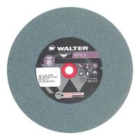 Walter 8-Inch Green Silicon Carbide Bench Wheel 80 Grit