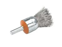 Walter 3/4-Inch Mounted Wire End Brush, .014 Steel Wire