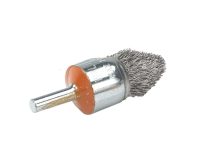 3/4 Inch Conical Crimped Wire Brush for Stainless Steel