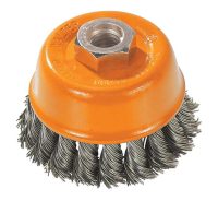 Walter 3-Inch Knot-Twisted Wire Cup Brush M10x1.5
