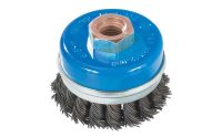Walter 3-Inch Stainless Steel Cup Brush with Ring, M14 Thread