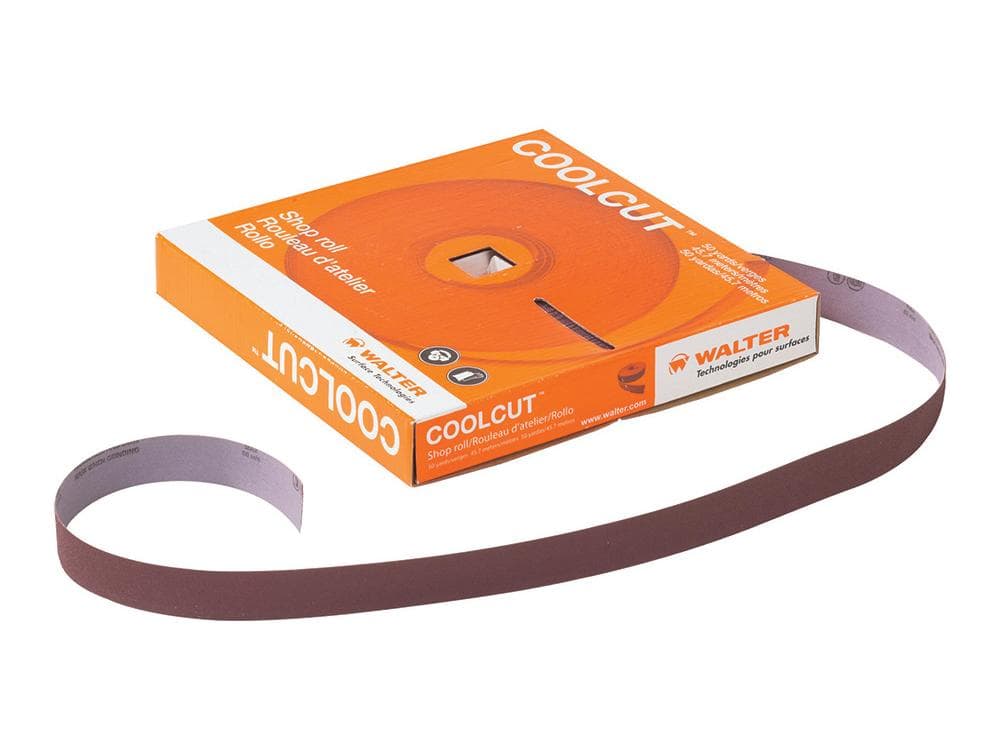 Walter COOLCUT 2-Inch Cloth Abrasive Roll 80 Grit